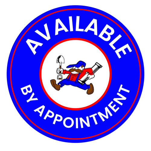 available by appointemnt badge